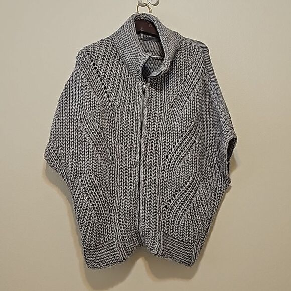 - Anthropologie Elsamanda gray Sweater one size - Picture 2 of 8